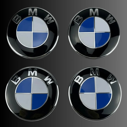 4pcs BMW Wheel Center Caps 68mm