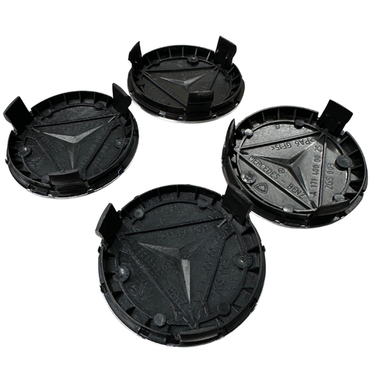 (4pcs) Mercedes Benz Wheel Center Caps 75mm