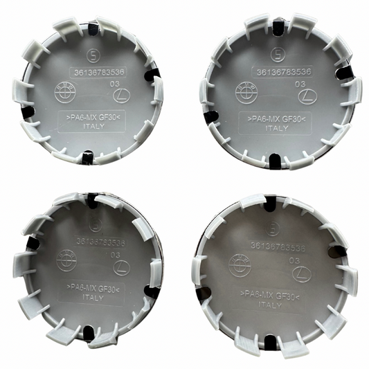 56mm (2019+ Only) BMW Wheel Center Caps Hubcaps Set of 4