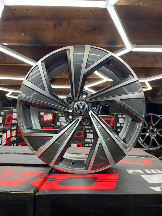 4PCS 18" Wheels Rims for Audi Volkswagen fits A3 A4 Passat Jetta Golf GLI GTI