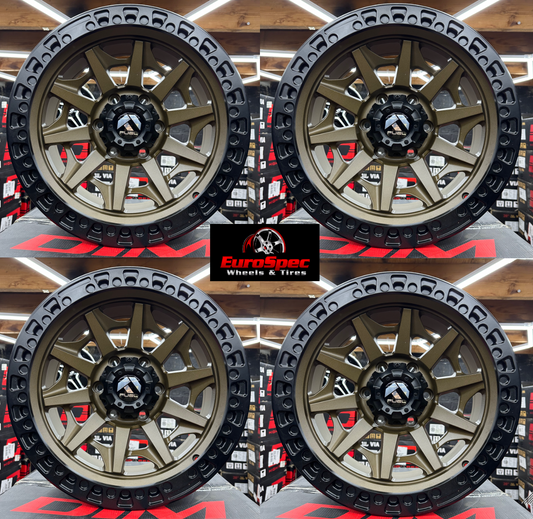 4 PCS 17x9 Wheels Rims Truck Fits Ford GM Chevrolet GMC Nissan Toyota Lexus 6X139.7