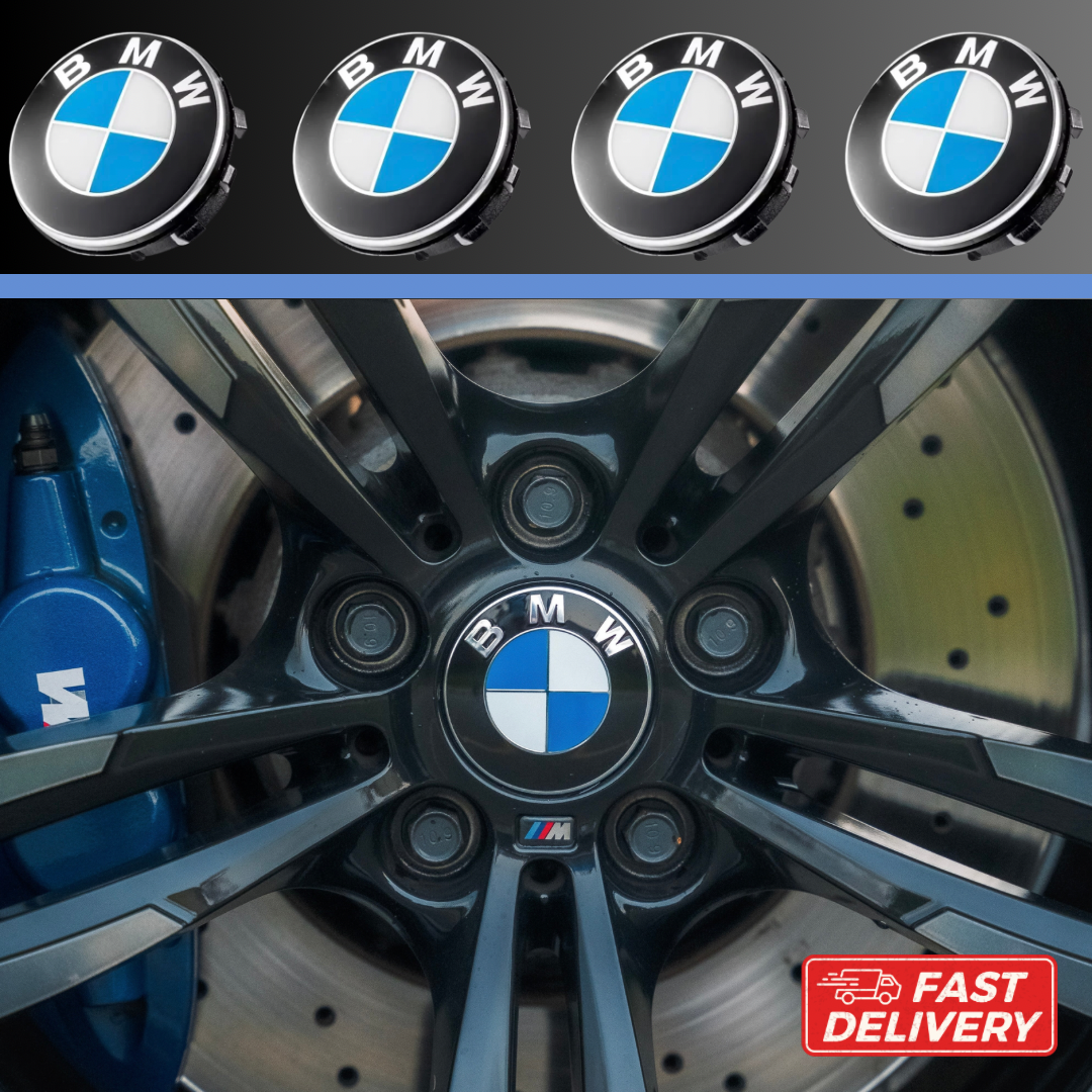 Pre-2019 BMW Wheel Center Caps Set 68mm 4pcs