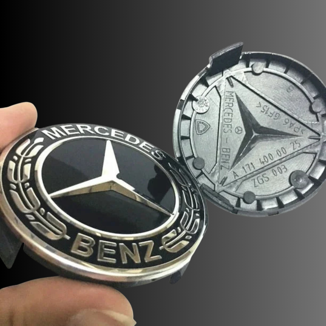 (4pcs) Mercedes Benz Wheel Center Caps 75mm