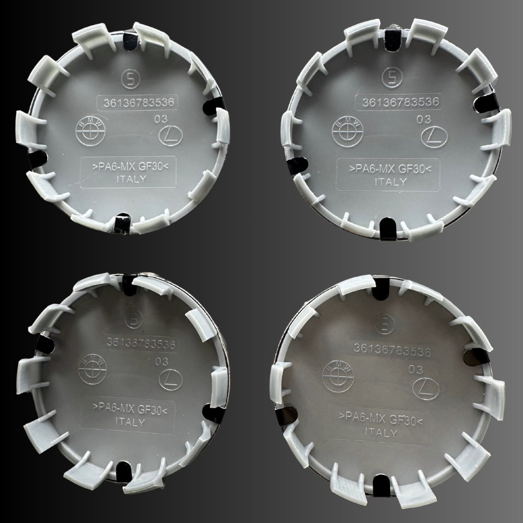 Pre-2019 BMW Wheel Center Caps Set 68mm 4pcs