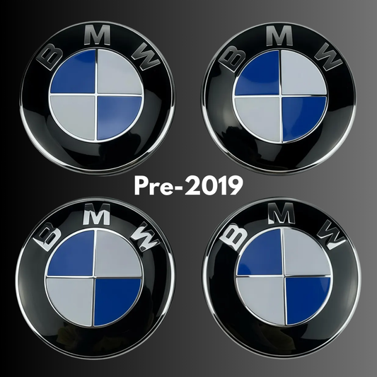 68mm (Pre-2019) BMW Wheel Center Caps – Set of 4