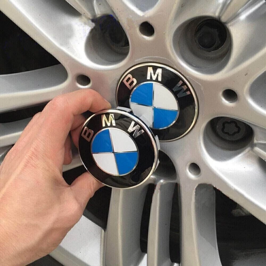 Pre-2019 BMW Wheel Center Caps Set 68mm 4pcs