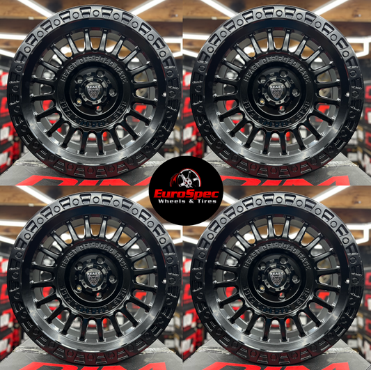 4 PCS 18x9 Wheels Rims for Jeep Fits Wrangler Grand Cherokee 5X127