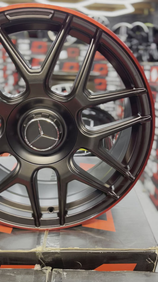 4 PCS 18" Wheels Rims for Mercedes fits CLA250 C300 C450 C43 E300 E350 E400 E550