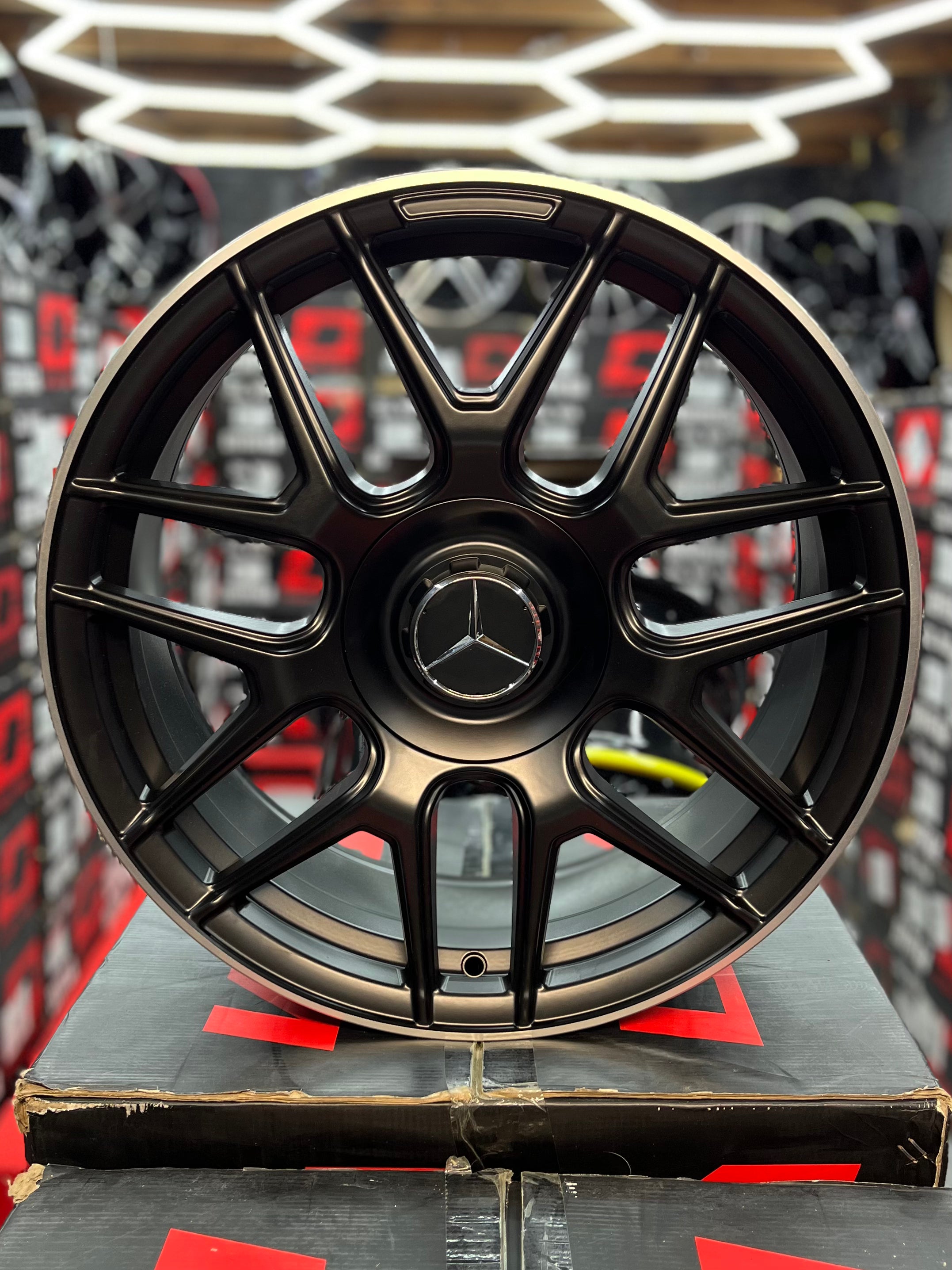 Cheapest Car Rims Cheapest Mercedes AMG Style Wheels Matte Black – EuroSpec Auto Parts